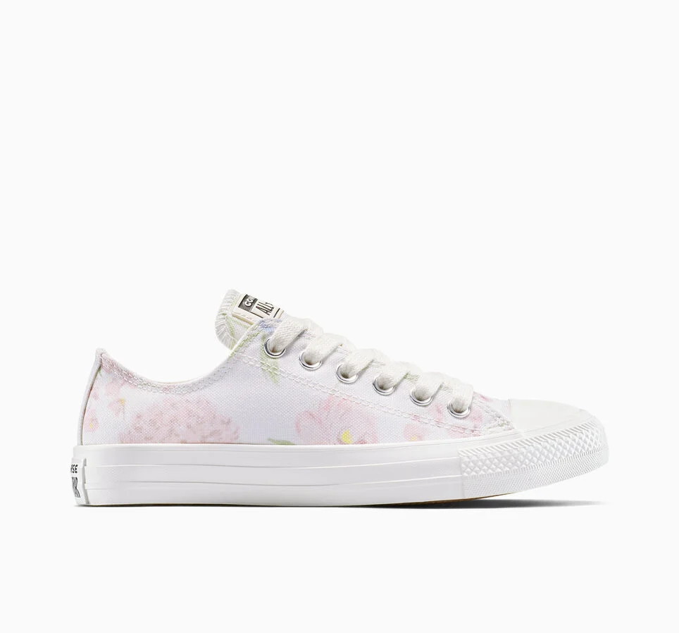 Chuck Taylor All Star Flowers Vintage White/Egret/Silver