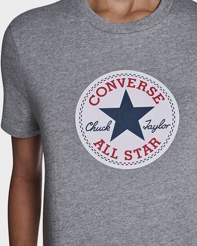 Chuck Taylor All Star Patch T-Shirt Vintage Grey Heather