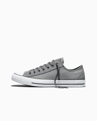 Chuck Taylor All Star Canvas & Suede Darker Grey/Dark Matter Grey/White, Inner Side View