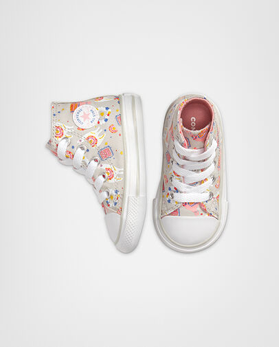 Llama Party Chuck Taylor All Star Mouse/Multi/White