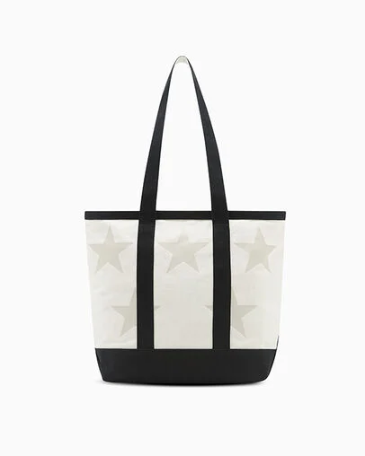 Five Star Canvas Tote Bag Egret, 3/4 View