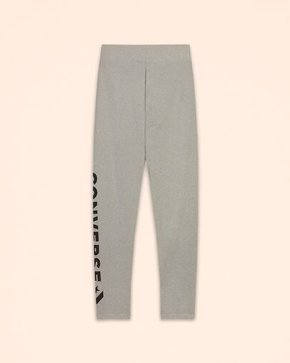 Wordmark Leggings Dark Grey Heather