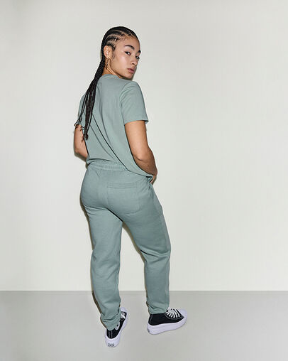 Retro Chuck Taylor Patch Joggers Thyme Again Green