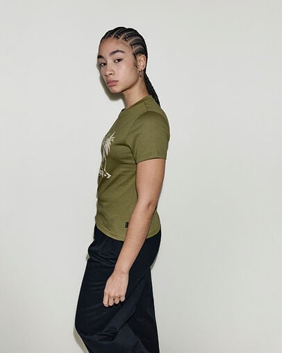 Echo Palms T-Shirt In The Weeds, Back View