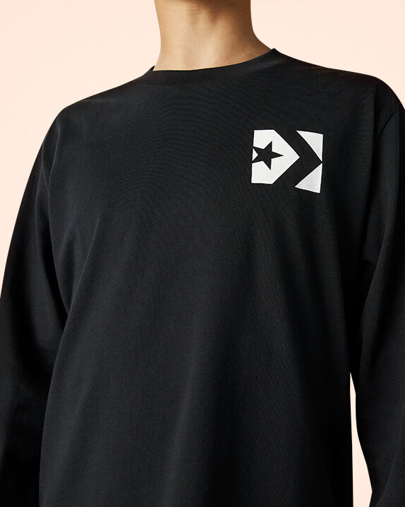 converse garage patch long sleeve