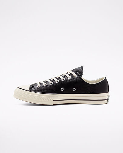 Seasonal Color Leather Chuck 70 Black/Egret/Egret