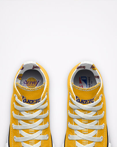Converse X NBA Custom Chuck Taylor All Star yellow