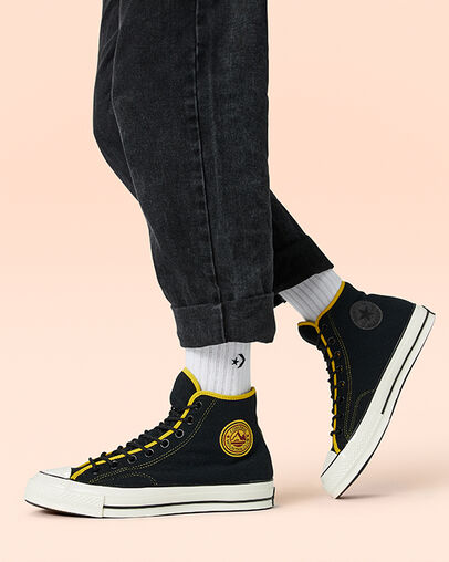 East Village Explorer Chuck 70 Black/Vivid Sulfur/Egret