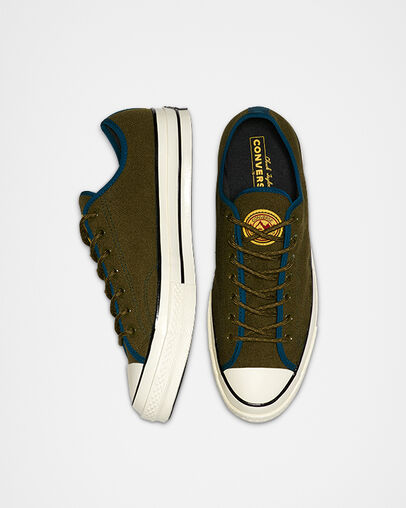 East Village Explorer Chuck 70 Surplus Olive/Midnight Turq