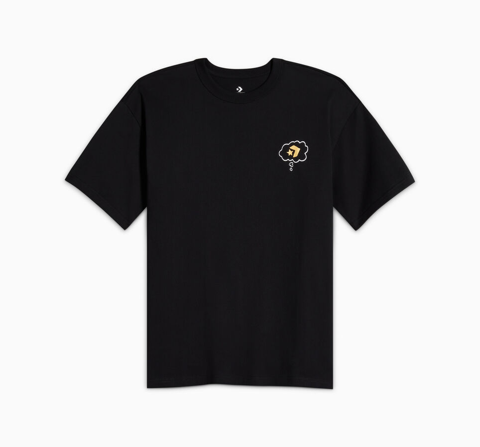 Thought Bubble T-Shirt Converse Black