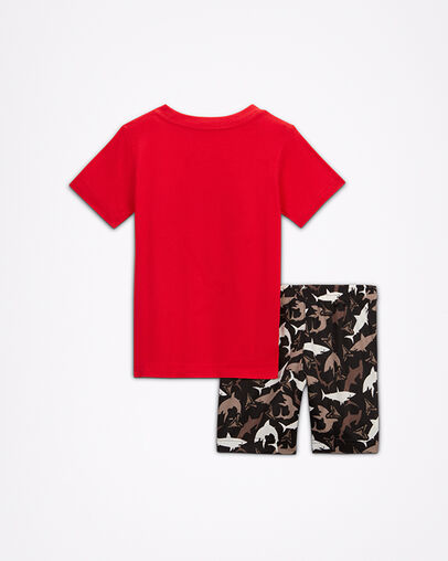 Chuck Taylor Patch T-Shirt & Shorts Black