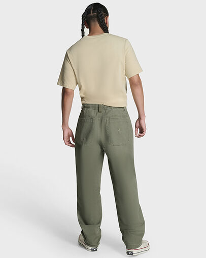 Harton Pants Utility Green, Detail View