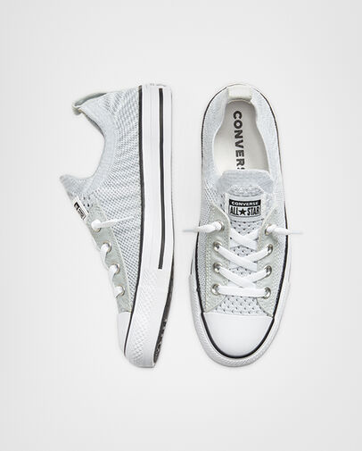 Galactic Nuclei Chuck Taylor All Star Shoreline Knit Slip White/Pure Platinum/Black