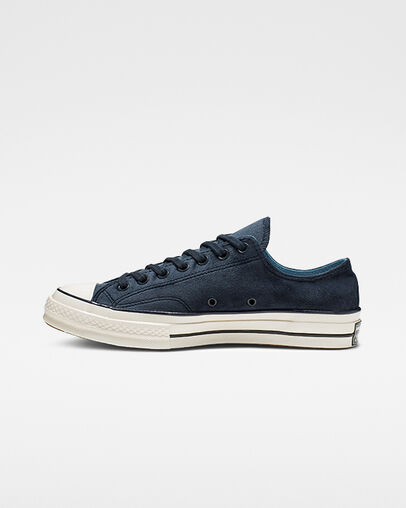 Chuck 70 Velvet Low Top Dark Obsidian/Egret/Black