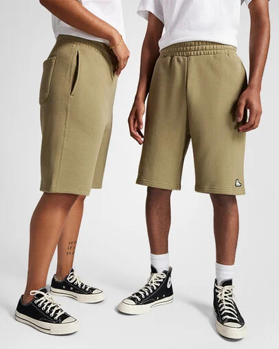 Go-To Loose Fit 9" Shorts Mossy Sloth, Front View