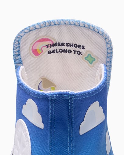 Converse x Bluey Chuck Taylor All Star Blue/Multi/White, Detail Angle View