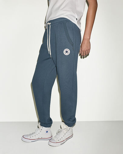 Retro Chuck Taylor Patch Joggers Wrought With Iron, Back View