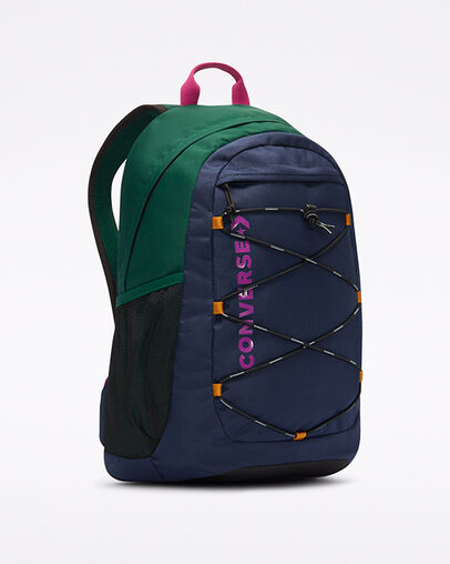 Swap Out Backpack Obsidian/Midnight Clover/Cactu, 3/4 View