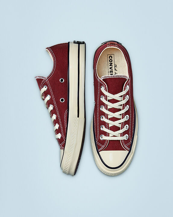 dark burgundy converse