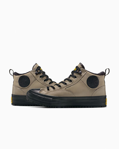 Chuck Taylor All Star Malden Street Water Repellent Boot Classic Taupe/Black, Detail Angle View