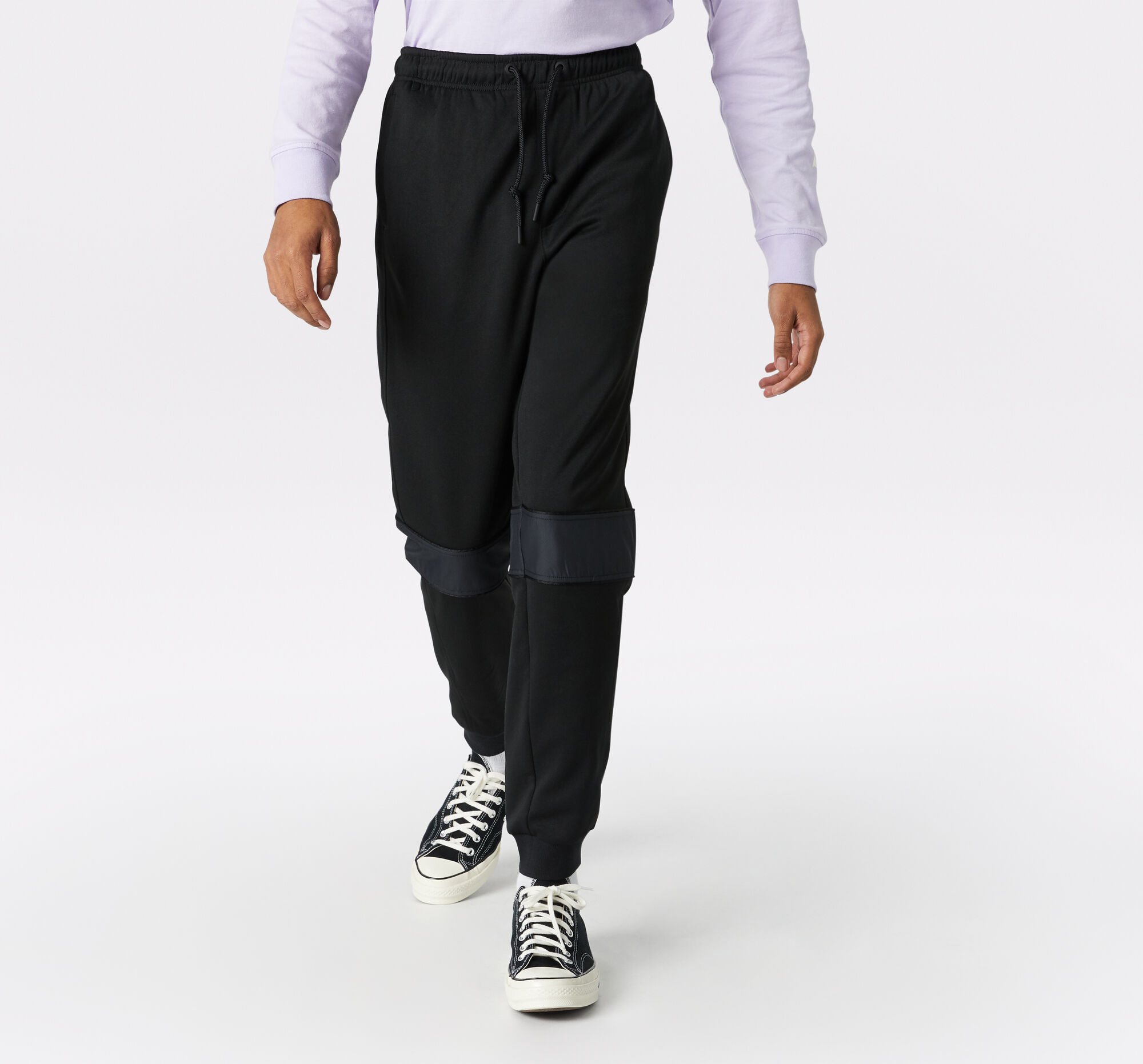 jogger pants converse