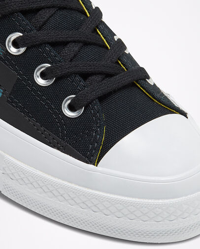 Converse x Batman x Chinatown Market Chuck 70 High Top Black/Blazing Yellow/White