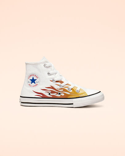 Archive Flames Chuck Taylor All Star White/Enamel Red/Fresh Yellow