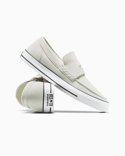 Chuck Taylor All Star Loafer Barely Grey/Barely Grey/White, Detail Angle View