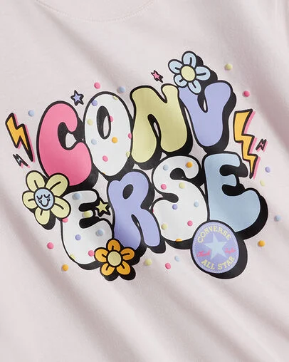 Boxy T-Shirt Sugar Berry, Full Body View