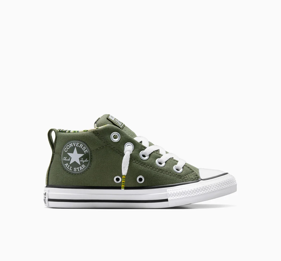 Chuck Taylor All Star Street Snake Lined Utility/White/Bitter Lemon