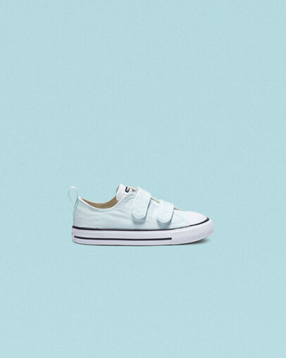 Chuck Taylor All Star Seasonal Hook and Loop Low Top Teal Tint/Natural Ivory/White