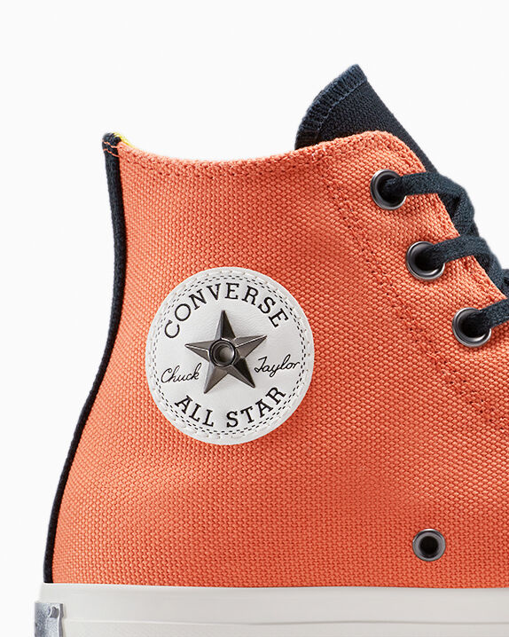 Orange Converse Shoes: High Top, Low Top & Platform Styles