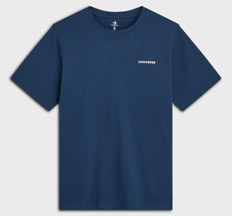 Timeless Boxed Chevron T-Shirt Converse Navy