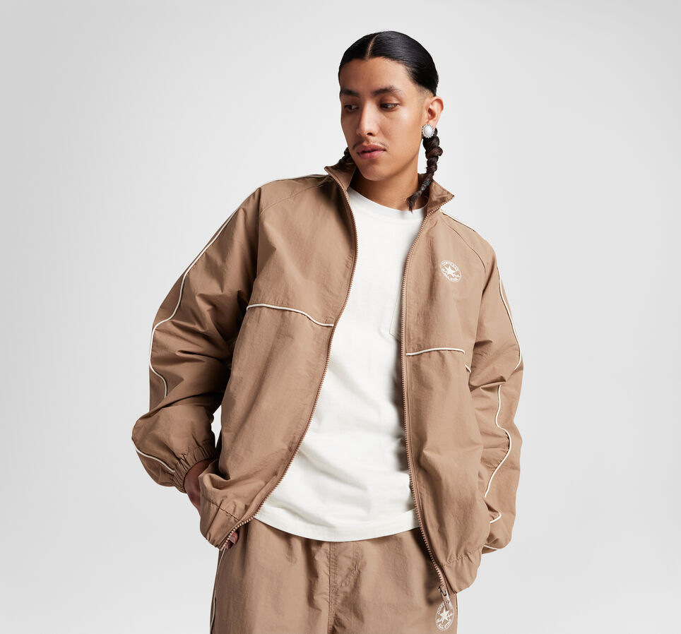 Retro Windbreaker Mushroom Forage