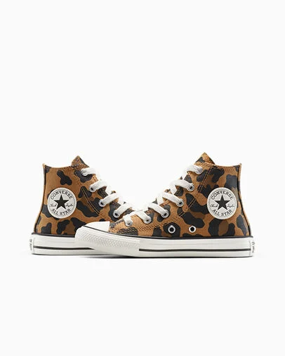 Chuck Taylor All Star Leopard Incensed/Vintage White/Black, Detail Angle View