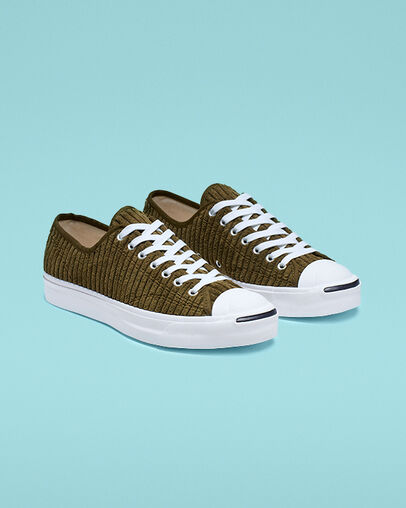 Jack Purcell Wide Wale Cord Low Top Surplus Olive/White/Black