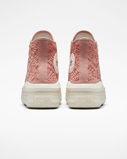 pink daisy converse