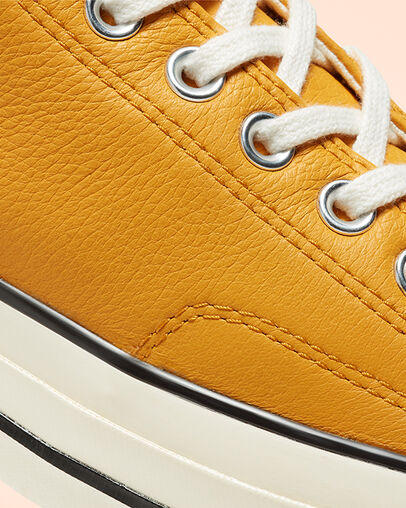 Seasonal Color Leather Chuck 70 Sunflower Gold/Egret/Egret