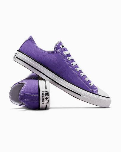 Chuck Taylor All Star Canvas Electric Purple, Detail Angle View