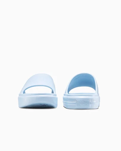 Converse Essential Slide Blue Supermoon/Blue Supermoon, Heel View