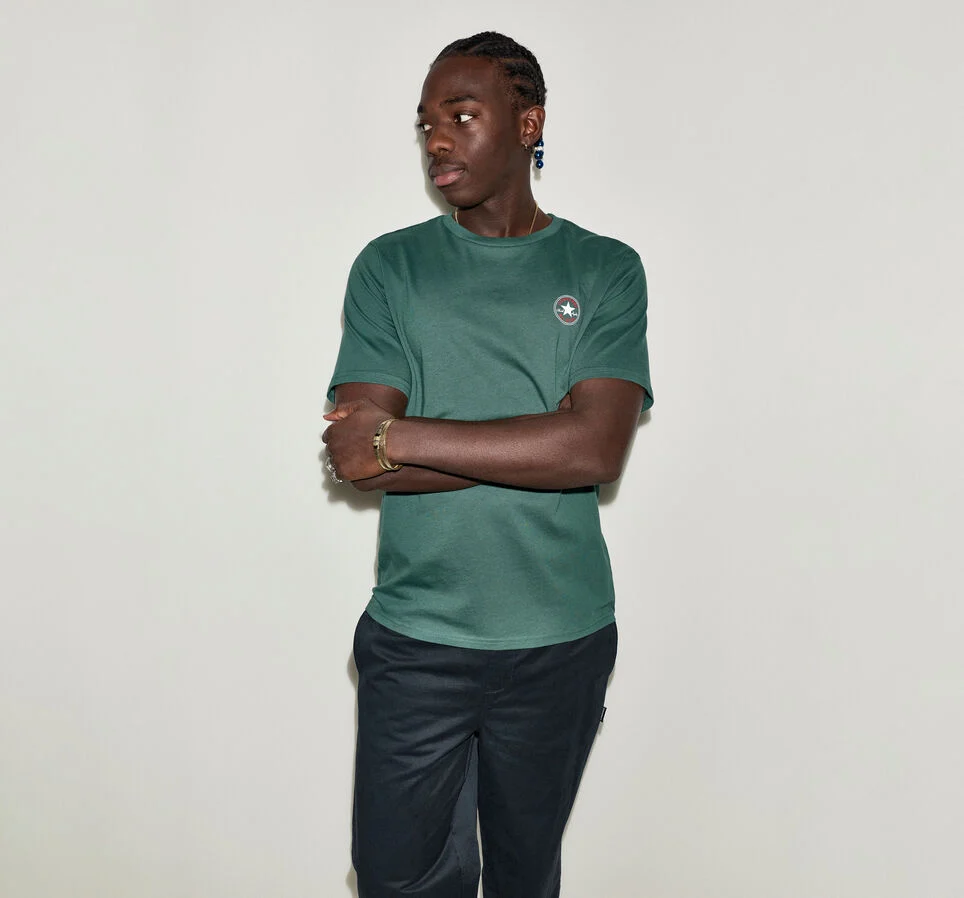 Chuck Taylor All Star Patch T-Shirt Branch Out Green