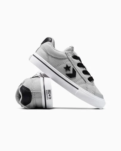 Converse Sport Casual Easy-On Grey Area/Black/Grey Area, Detail Angle View