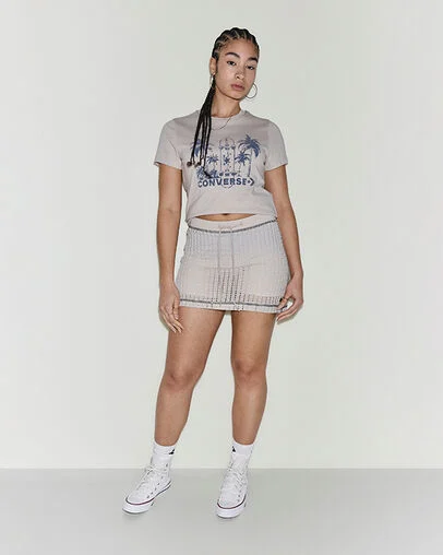 Desert Heat Skort Classic Ecru, Full Body View