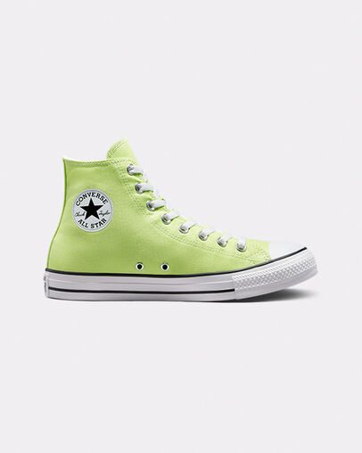 neon green converse high tops