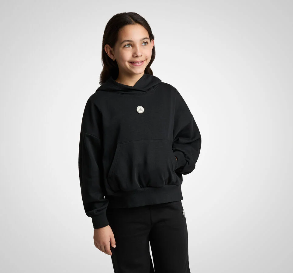 Relaxed Hoodie Black