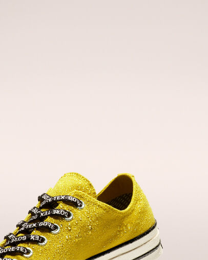 Chuck 70 GORE-TEX Canvas Low Top Bold Citron/Black/Egret
