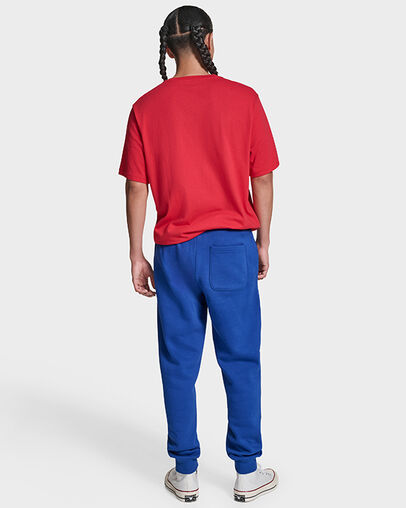 Chuck Taylor All Star Patch Joggers Blue, Detail View