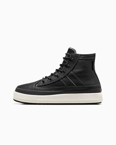 Chuck Taylor All Star Equip Waterproof Black/Black/Vintage White, Inner Side View