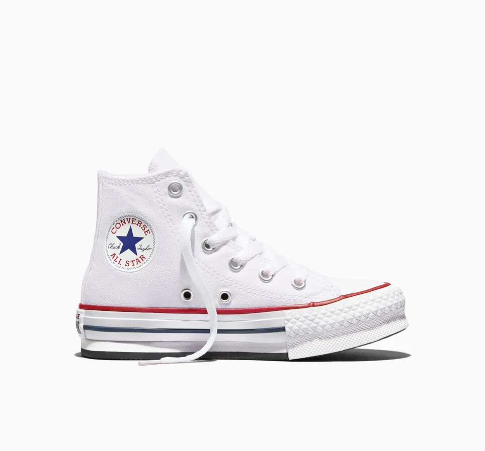 Chuck Taylor All Star EVA Lift Platform Canvas White/Garnet/Navy
