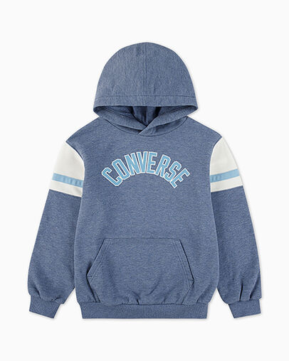 Heritage Pullover Hoodie Slacker Blue Heather, Detail View